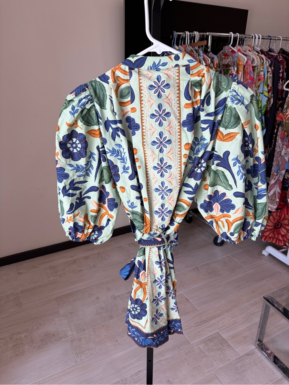 Farm Rio Ocean Tapestry Romper - Picture 8 of 9